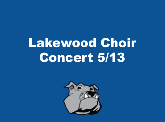 Lakewood Choir Concert 